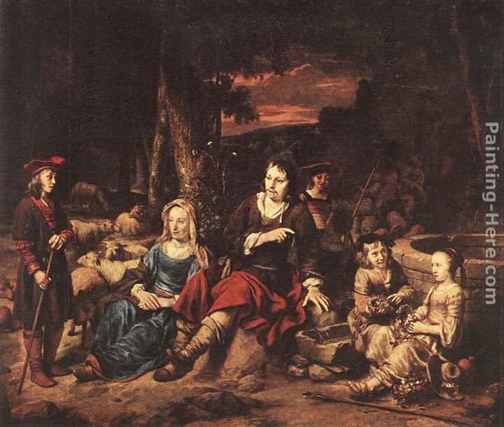 Portrait of a Family painting - Gerbrand van den Eeckhout Portrait of a Family art painting